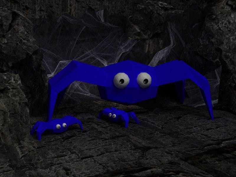 render of spider image